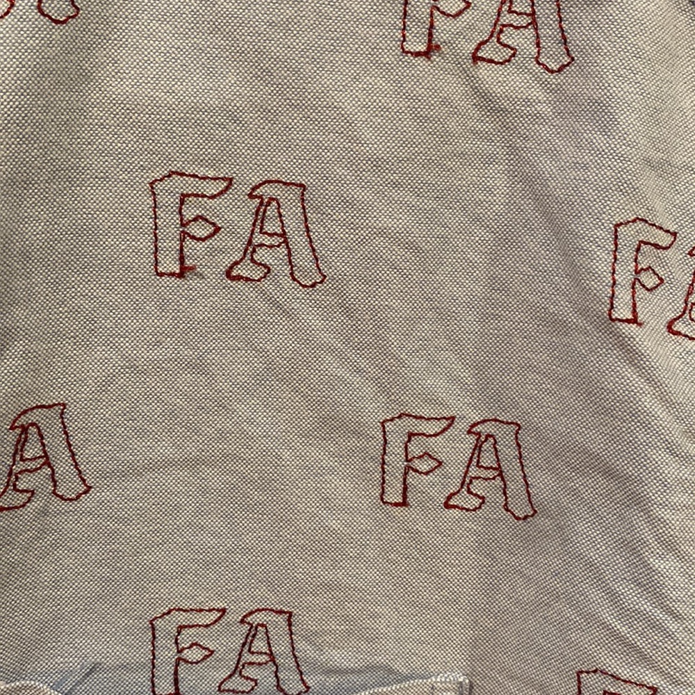 Fucking Awesome Summer ‘18 Men’s Medium Oxford Embroidered Long-sleeve shirt. - Picture 2 of 4
